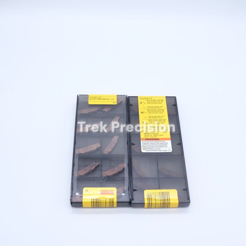N123H2-0400-0004-GF 1125 Grade Tungsten Carbide Indexable Turning Insert Compatible with Sandviks Coromant CNC Lathe Metal Machining
