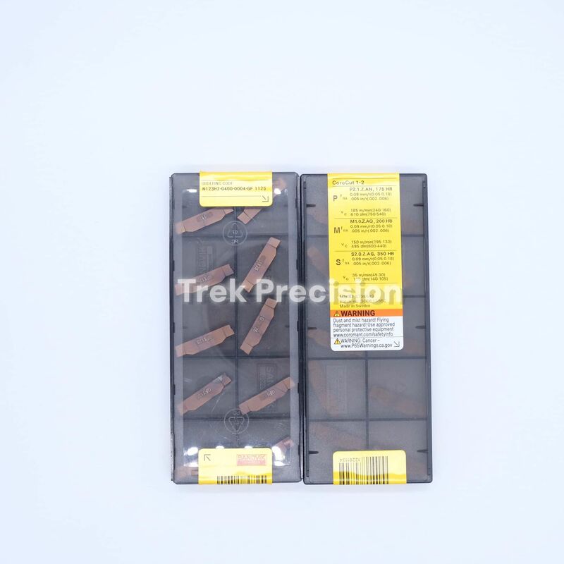 N123H2-0400-0004-GF 1125 Grade Tungsten Carbide Indexable Turning Insert Compatible with Sandviks Coromant CNC Lathe Metal Machining