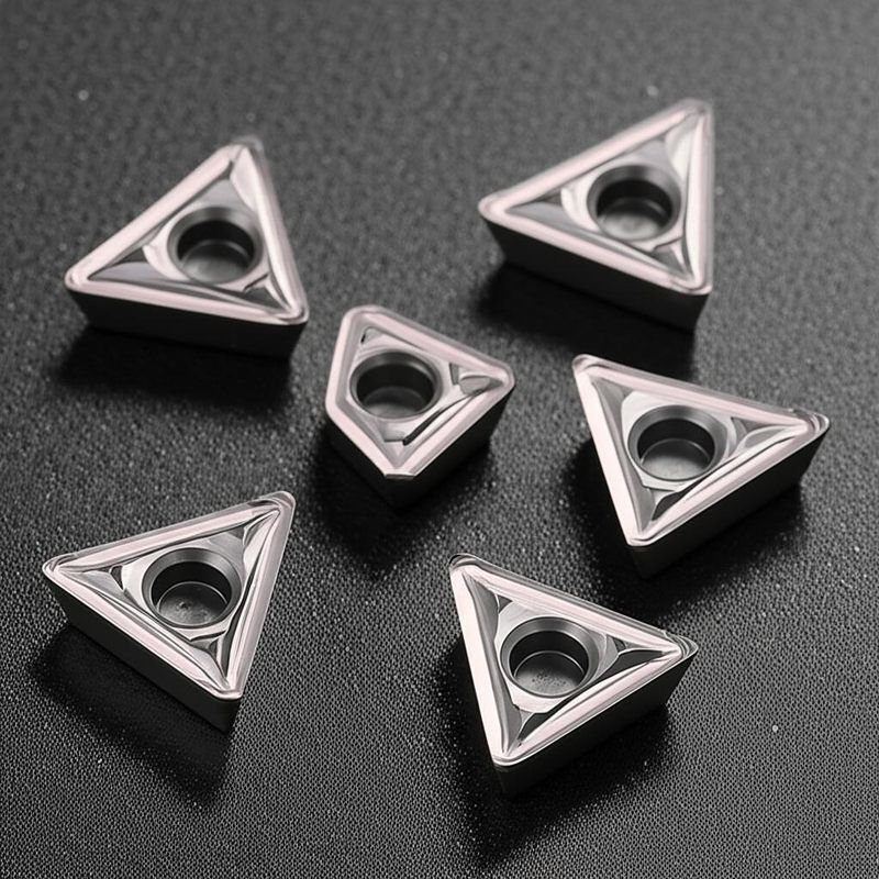 CCMT060204-PF 4325 Tungsten Carbide Indexable Turning Insert Compatible with Sandviks Coromant Series For CNC Lathe Metal Machining