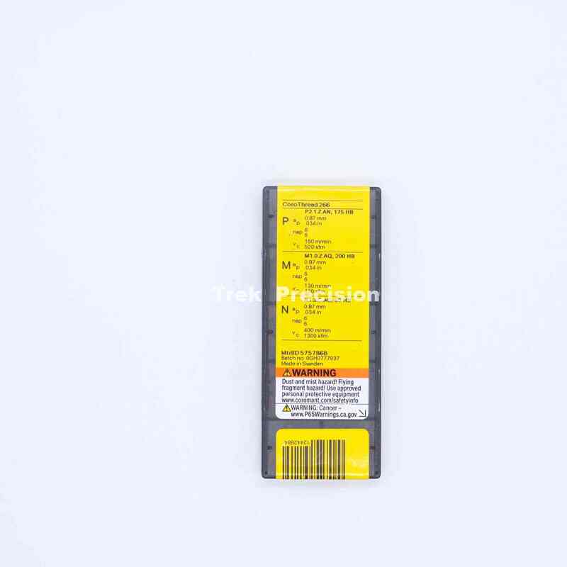 266LL‑16MM01A150M 1125 Grade Tungsten Carbide Indexable Threading Insert Compatible with Sandviks Coromant For CNC High Precision Thread Turning Machining