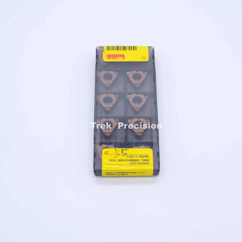 266LL‑16MM01A150M 1125 Grade Tungsten Carbide Indexable Threading Insert Compatible with Sandviks Coromant For CNC High Precision Thread Turning Machining