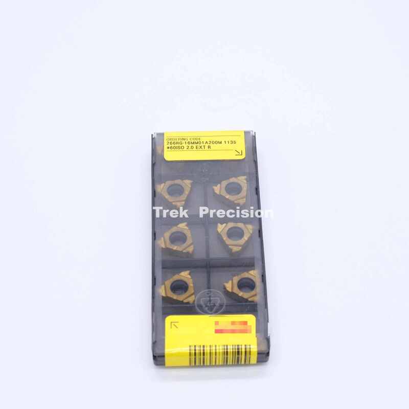 266RG‑16MM01A200M 1135 Grade Tungsten Carbide Indexable Threading Insert Compatible with Sandviks Coromant For CNC Metal Thread Turning Machining