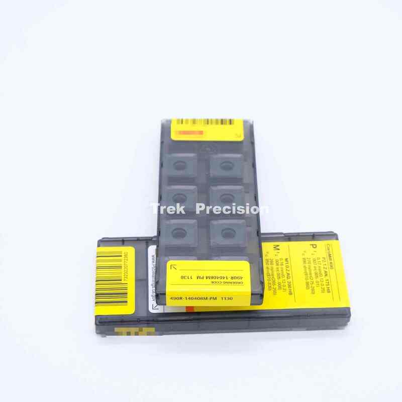 490R‑140408M‑PM 1130 Grade Tungsten Carbide Indexable Milling Insert Compatible with Sandviks Coromant For CNC Precision Metal Milling Machining