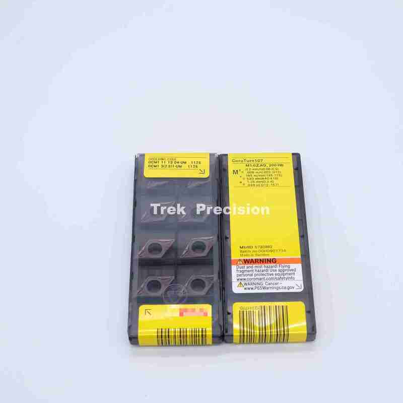 DCMT11T304‑UM 1125 Grade Tungsten Carbide Indexable Turning Insert Compatible with Sandviks Coromant For CNC Metal Lathe Turning Machining