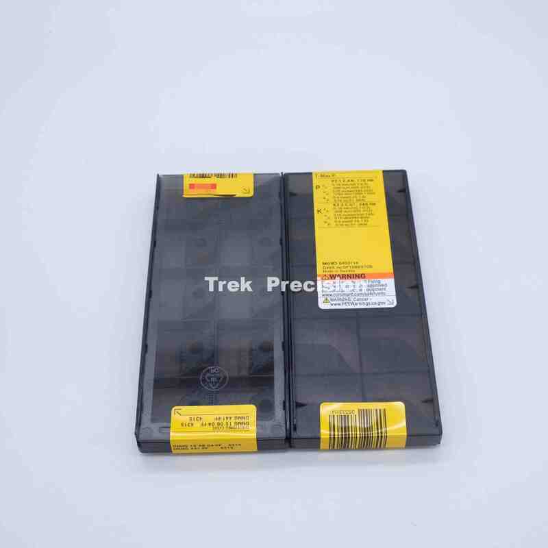 DNMG150604‑PF 4315 Grade Tungsten Carbide Indexable External Turning Insert Compatible with Sandviks Coromant For CNC Metal Lathe Turning Machining