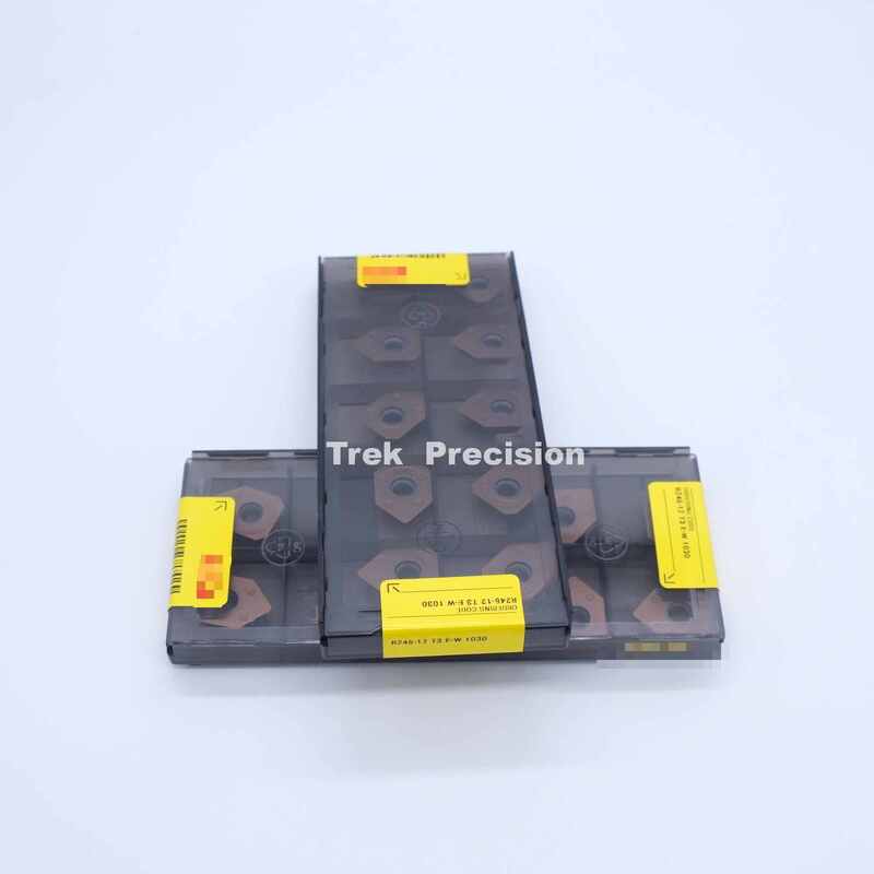 R245-12T3E-W 1030 Grade Tungsten Carbide Indexable Face Milling Insert Compatible with Sandviks Coromant For CNC Steel Milling
