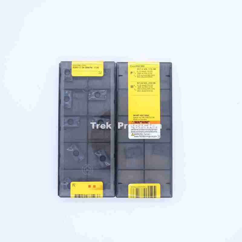 R390-170408M‑PM 1130 Grade Tungsten Carbide Indexable Milling Insert Compatible with Sandviks Coromant For CNC Steel & Stainless Steel Milling Machining