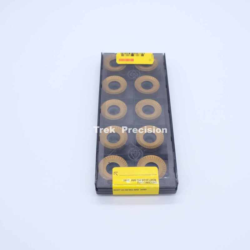 RCKT2006MO‑MM 2030 Grade Tungsten Carbide Indexable Round Milling Insert Compatible with Sandviks Coromant For CNC Metal Machining