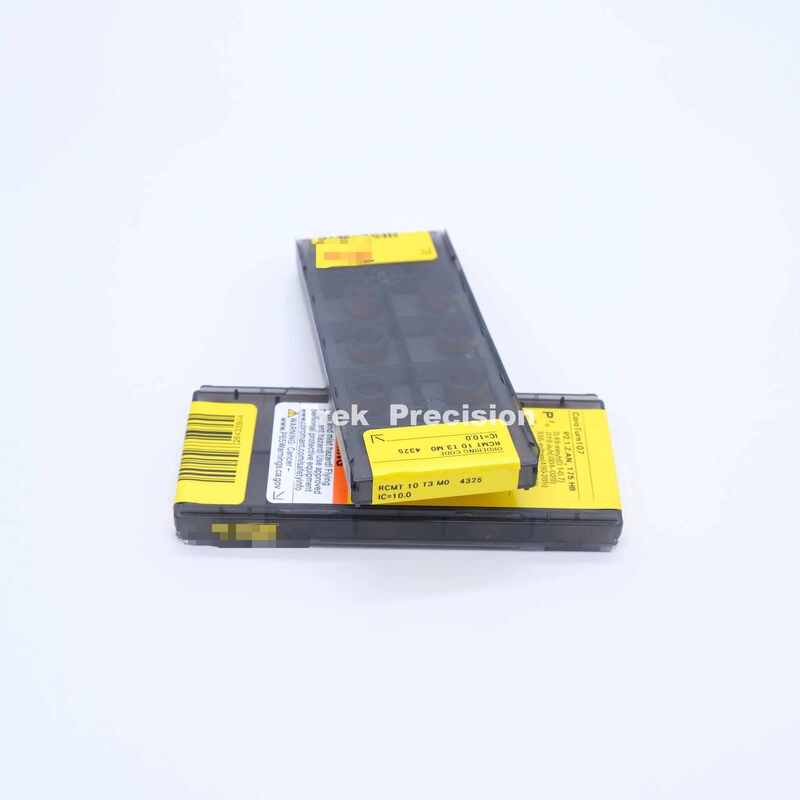 RCMT10T3MO 4325 Grade Tungsten Carbide Indexable Round Turning Insert Compatible with Sandviks Coromant For CNC Steel Lathe Machining