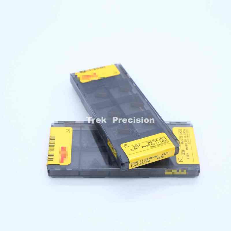 TCMT11T308‑PM 4325 Grade Tungsten Carbide Indexable Turning Insert Compatible with Sandviks Coromant For CNC Steel Lathe Turning Machining