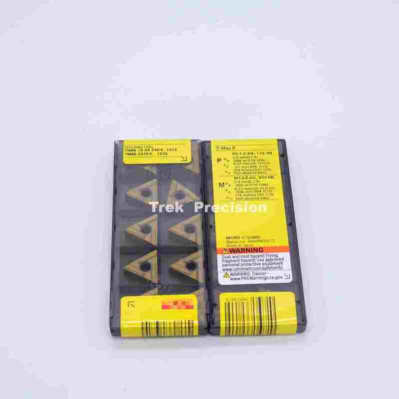 TNMG160404R‑K 1525 Grade Tungsten Carbide Indexable Turning Insert Compatible with Sandviks Coromant For CNC Metal Lathe Turning Machining