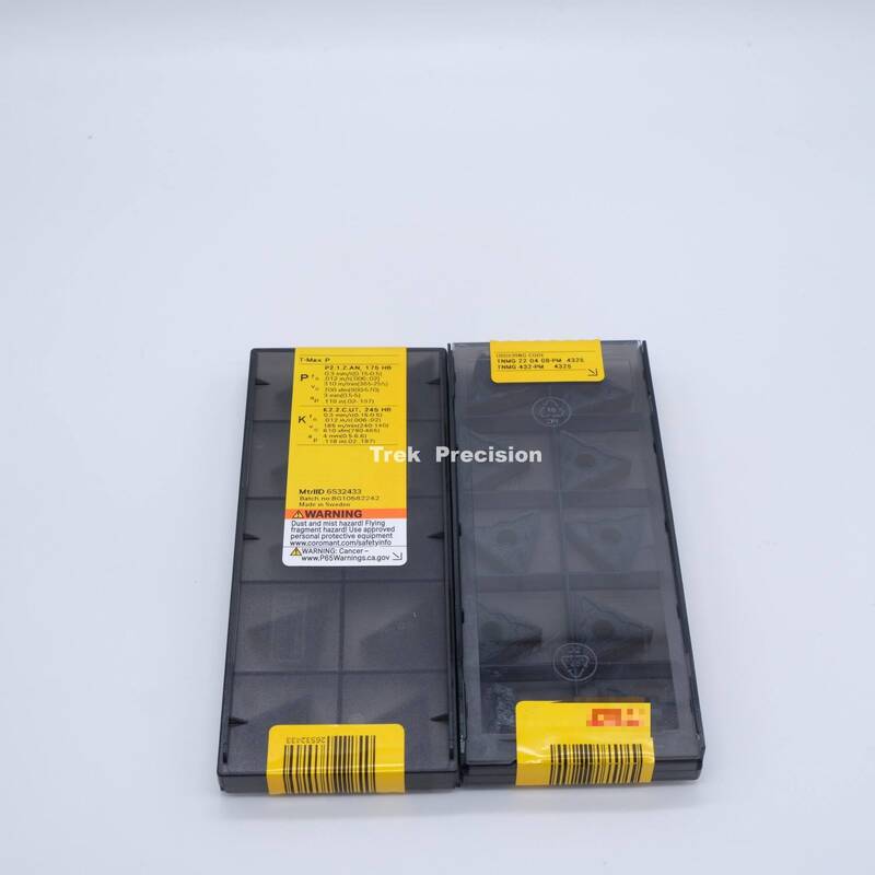 TNMG220408‑PM 4325 Grade Tungsten Carbide Indexable Turning Insert Compatible with Sandviks Coromant For CNC Steel Lathe Turning Machining