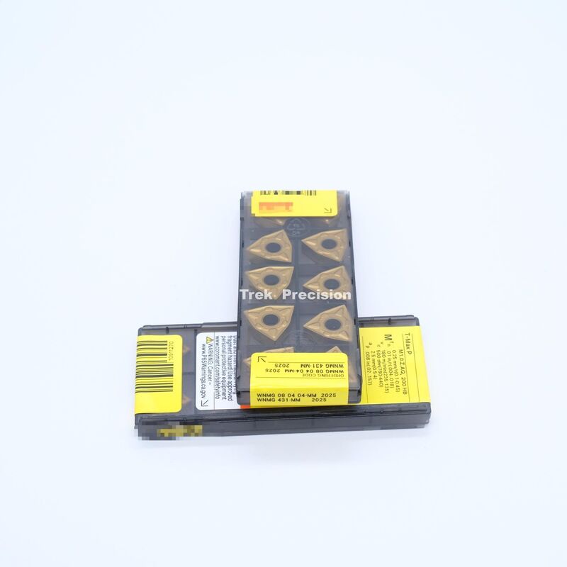 WNMG080404‑MM 2025 Grade Tungsten Carbide Indexable Turning Insert Compatible with Sandviks Coromant For CNC Steel Lathe Machining