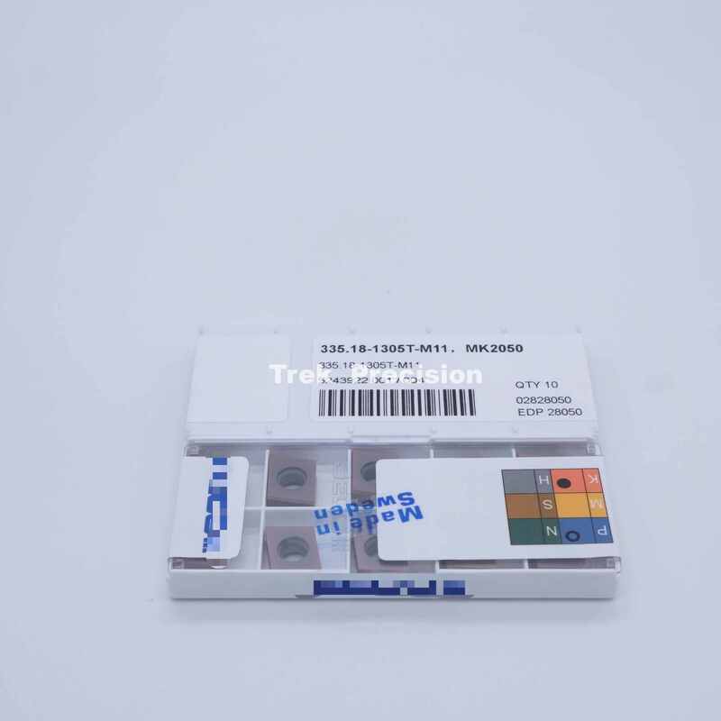 335.18‐1305T‐M11 MK2050 درجه کاربید وولفستم ورودی فرش قابل شاخص ساز سازگار با Seco برای CNC شانه و سوراخ فرش ماشین آلات