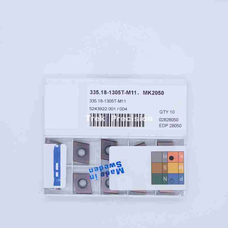 335.18‐1305T‐M11 MK2050 درجه کاربید وولفستم ورودی فرش قابل شاخص ساز سازگار با Seco برای CNC شانه و سوراخ فرش ماشین آلات