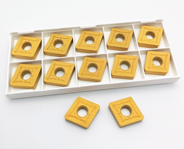 TUNGALOY CNMG120408-TM Carbide Tip Inserts 1600HV High Precision Solid Carbide Inserts CNC cutting tools