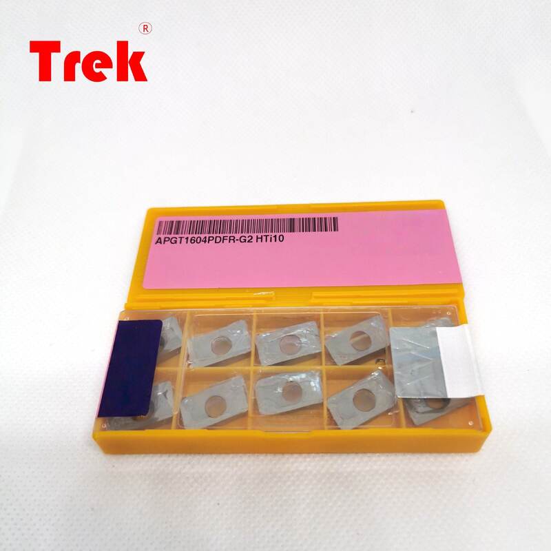 APGT1604PDFR-G2 HTi10 Aluminum Milling Insert 16mm Right Shoulder Face Mill Tip