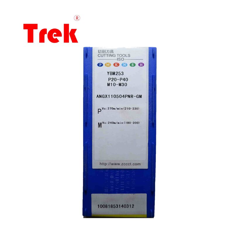 ANGX110504PNR-GM YBM253 ZCCCT Carbide Milling Insert for Steel CNC Machining Carbide inserts CNC tools