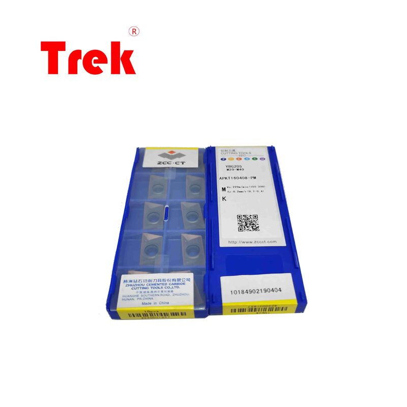 APKT160408PM YBG205 ZCCCT Carbide Milling Insert for Steel CNC Machining CNC cutting tools Carbide inserts