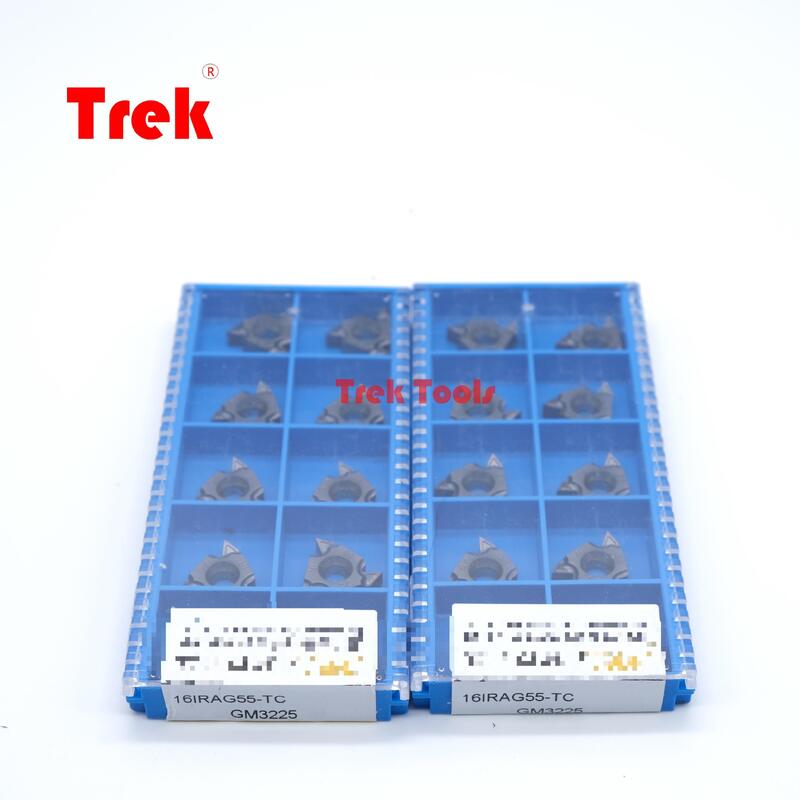 16IR AG55 TC GM3225 ISCAR Carbide Threading Insert for CNC Internal Thread Turning CNC machining tools CNC cutting tools Carbide tools