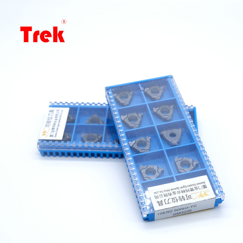 GESAC 16ER2.5ISO TC GM3225 PVD Coated Carbide Threading Insert for 2.5mm ISO Pitch CNC External Threading Carbide inserts Machine tools