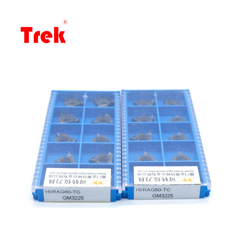 PVD Coated Carbide Insert 16ERAG60 TC GM3225 Multi-Pitch 60° AG60 ISO External Thread Insert for CNC Turning