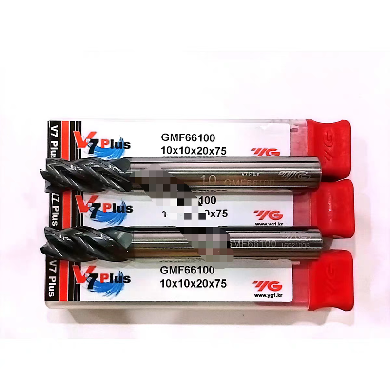 YG-1 V7plus GMF66 Solid Carbide End Mill 4 Flute Multi Helix for Stainless Steel CNC Milling Cutter
