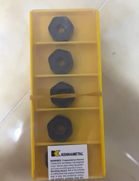 Kennametal KCK15 12-Edge Heavy Duty Milling Insert for Cast Iron with CVD Coating