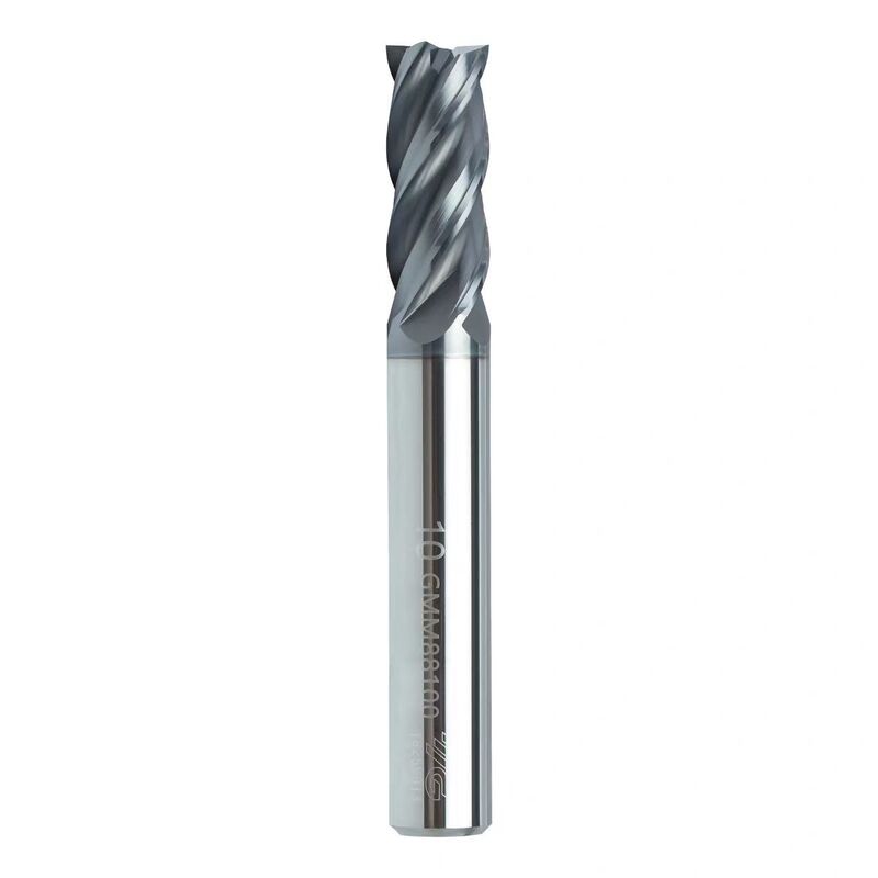 YG-1 PRECIZ GMM88 4-Flute Carbide End Mill with 38° Helix Angle and Ultra-Micrograin Carbide for CNC Milling