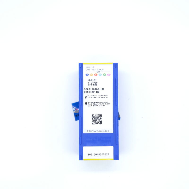 CNMG120408PM YBC252 CVD Coated Carbide Turning Insert with PM Chipbreaker for Carbon Alloy Steel