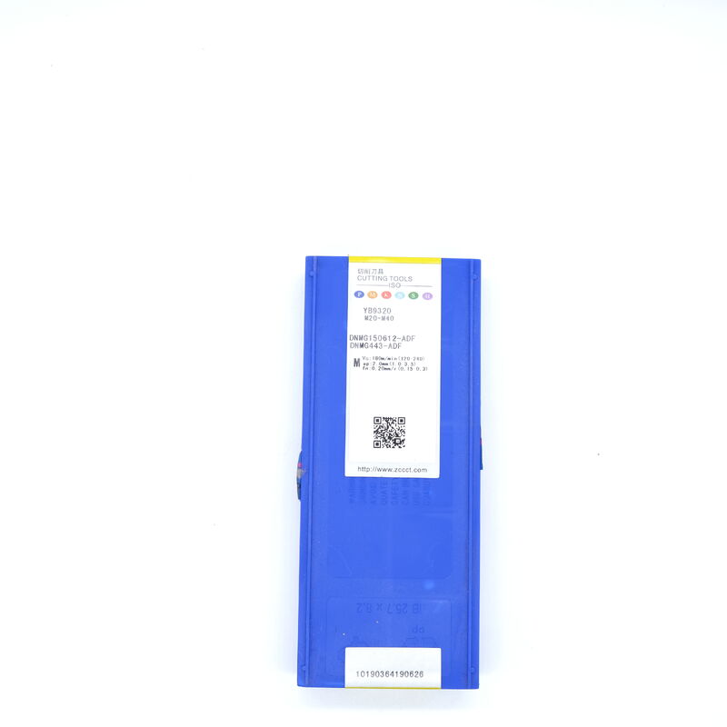 ZCCCT DNMG150612ADF YB9320 Nano PVD Coated 55° Diamond Carbide Insert for Titanium Alloy CNC Turning