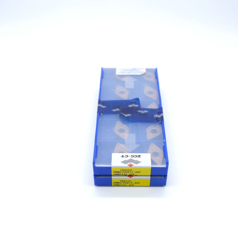 ZCCCT DNMG150612ADF YB9320 Nano PVD Coated 55° Diamond Carbide Insert for Titanium Alloy CNC Turning