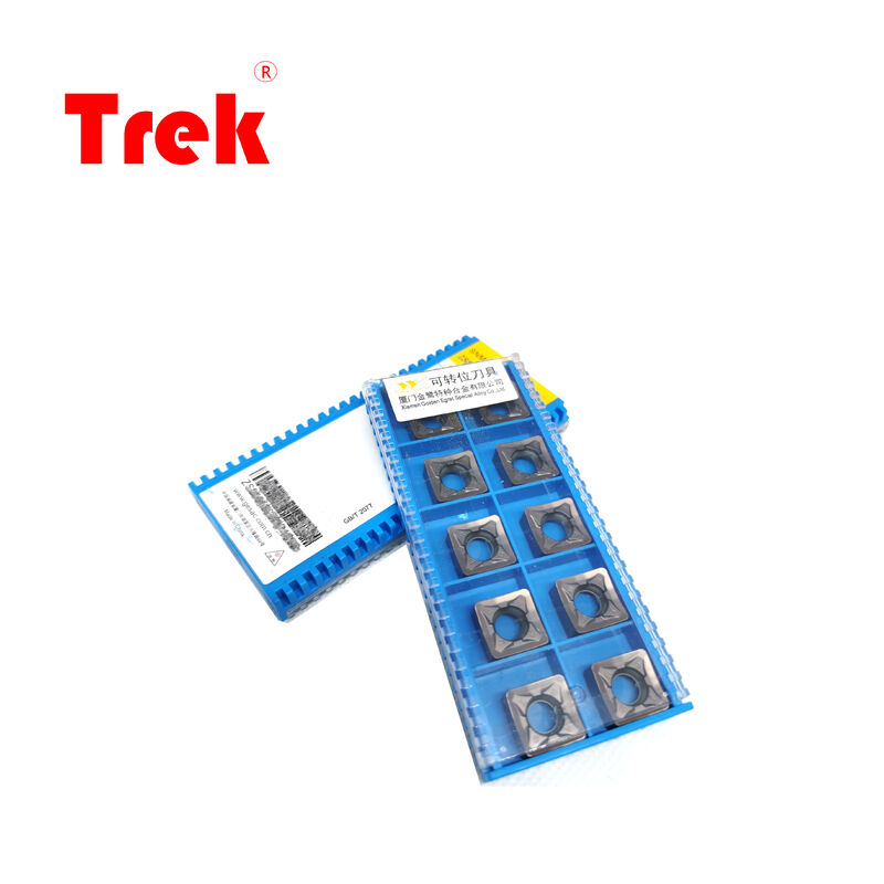 PVD Coated Double-Sided Carbide Insert for Heavy-Duty Steel Milling CNC Milling Tool
