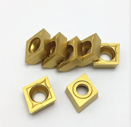 Mitsubishi CCMT09T304 US735 Carbide Turning Insert for Stainless Steel Machining with High Heat Resistance and Positive Rake Angle