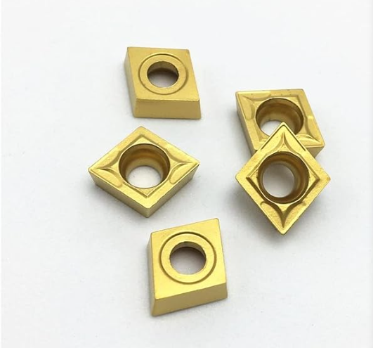 Mitsubishi CCMT09T304 US735 Carbide Turning Insert for Stainless Steel Machining with High Heat Resistance and Positive Rake Angle