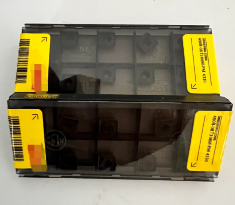 Original Sweden sandviks Coromill 490R-08T308M-PM 4330 4 Edges Square Shoulder Milling Insert with Inveio CVD Coating for 90° True Square Shoulder Machining
