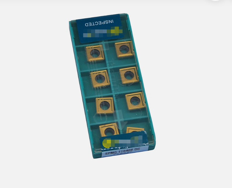 Original Korea TaeguTec SCMT120408PC TT9080 Golden PVD Coated Turning Insert for Medium Finishing with 0.8mm Nose Radius