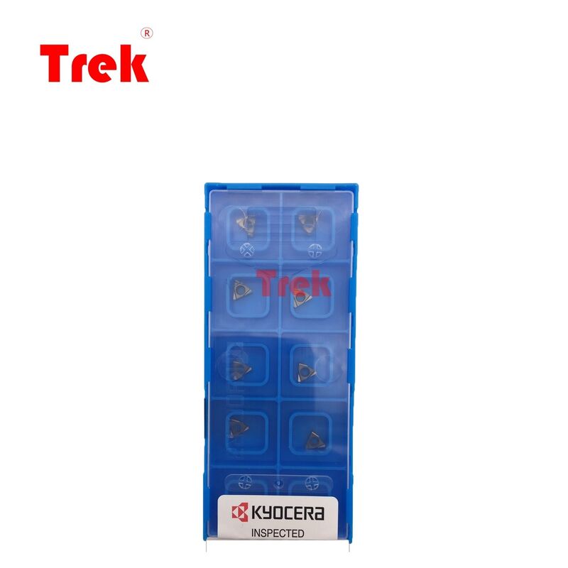 Kyocera TN60 Left Hand Cermet Micro Boring Insert with R0.4 Nose Radius for High Gloss Mirror Finishing