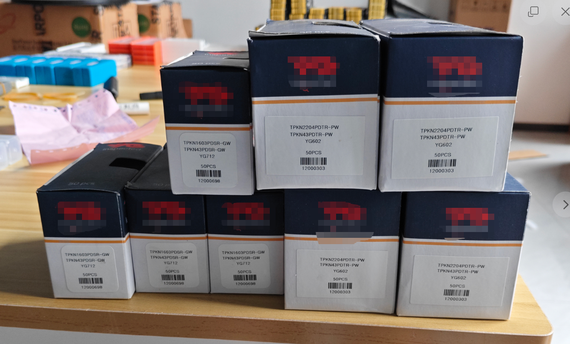 YG-1 TPKN 43PDSR-GW Milling Insert with PDSR Reinforced Anti-Chipping Edge GW Universal Chipbreaker and TiAlN Nano PVD Coating