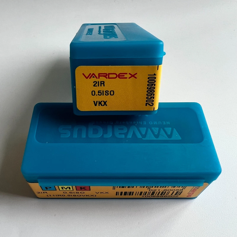 vargus 2IR 0.5ISO VKX Carbide Threading Insert for CNC Internal Thread Machining Cutting Tools