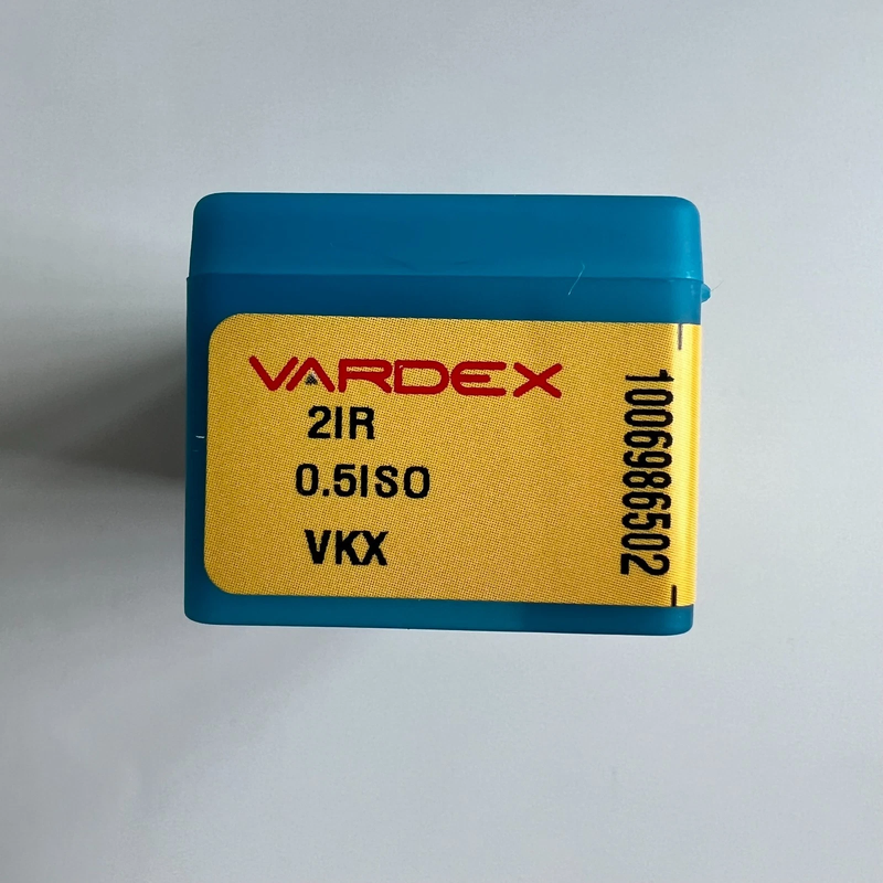 vargus 2IR 0.5ISO VKX Carbide Threading Insert for CNC Internal Thread Machining Cutting Tools