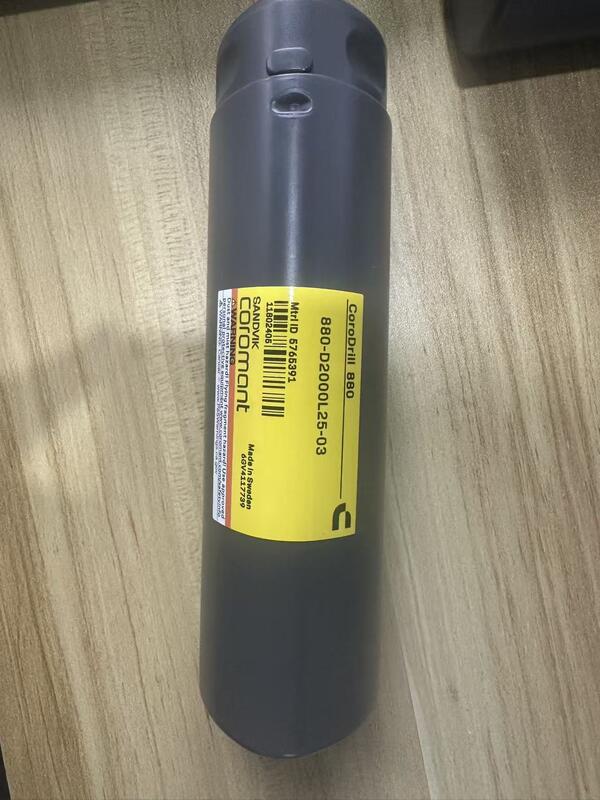 sandviks Indexable Insert Drill 20mm 880-D2000L25-03 U Drill Bit CNC Metal Drilling Tool for Lathe Machining Center Hole Making