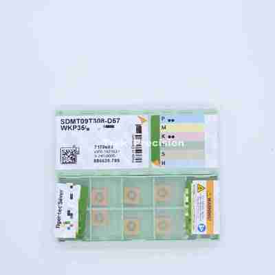 Walter SDMT09T308‑D57 WKP35G Tungsten Carbide Indexable Face Milling Insert For CNC Heavy Duty Metal Cutting Milling Machining